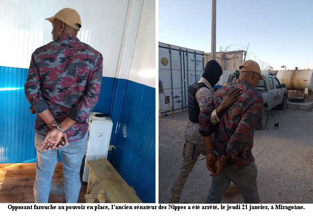 Nenel Cassy arrêté à Miragoâne puis libéré